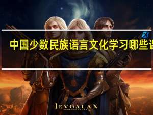 中国少数民族语言文化学习哪些课程