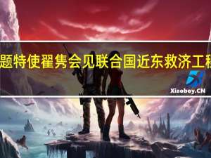 中国政府中东问题特使翟隽会见联合国近东救济工程处主任专员拉扎里尼