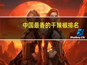 中国最香的干辣椒排名