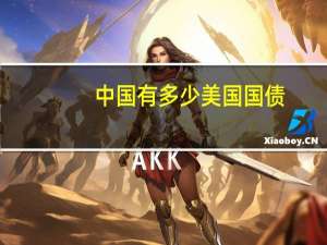 中国有多少美国国债