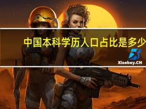 中国本科学历人口占比是多少