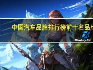 中国汽车品牌排行榜前十名品牌（中国汽车品牌）