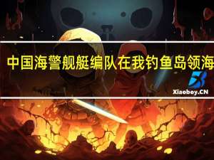 中国海警舰艇编队在我钓鱼岛领海巡航
