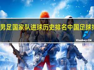 中国男足国家队进球历史排名 中国足球排名多少名