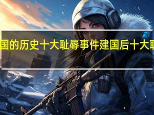 中国的历史十大耻辱事件 建国后十大耻辱事件