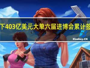 中国石化签下403亿美元大单 六届进博会累计签约超2440亿美元