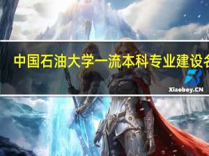 中国石油大学一流本科专业建设名单
