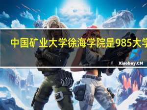 中国矿业大学徐海学院是985大学吗