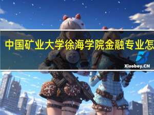 中国矿业大学徐海学院金融专业怎么样