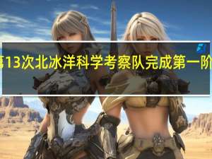 中国第13次北冰洋科学考察队完成第一阶段作业任务