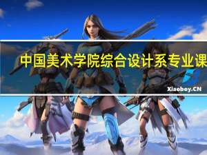 中国美术学院综合设计系专业课程