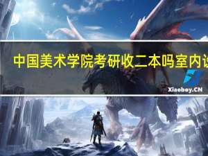 中国美术学院考研收二本吗室内设计
