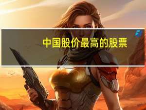 中国股价最高的股票