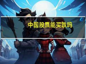 中国股票能买跌吗