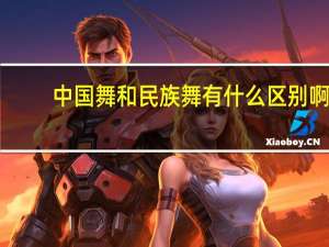 中国舞和民族舞有什么区别啊
