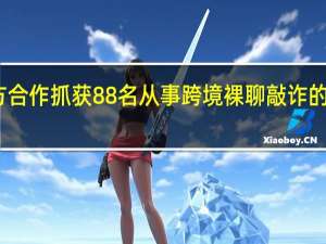 中国警方与印尼警方合作抓获88名从事跨境裸聊敲诈的电信网络诈骗犯罪嫌疑人