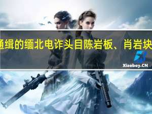 中国警方通缉的缅北电诈头目陈岩板、肖岩块被佤邦政府撤职