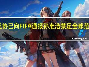 中国足协已向FIFA通报孙准浩禁足 全球范围或将生效