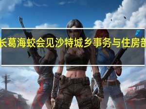 中国银行董事长葛海蛟会见沙特城乡事务与住房部大臣马吉德•胡盖勒