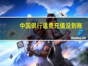 中国银行话费充值没到账（中国银行话费充值没到账怎么办）