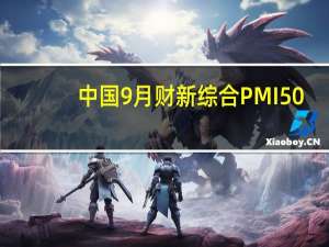 中国9月财新综合PMI 50.9前值 51.7