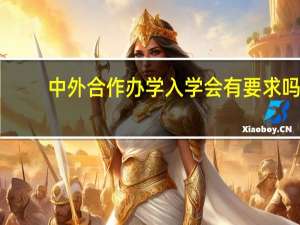 中外合作办学入学会有要求吗