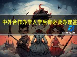 中外合作办学入学后有必要办理签证吗