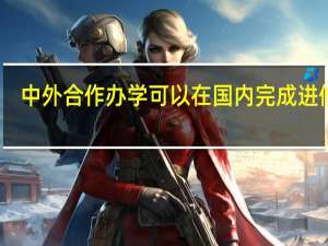 中外合作办学可以在国内完成进修吗