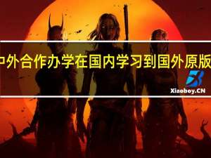 中外合作办学在国内学习到国外原版课程吗
