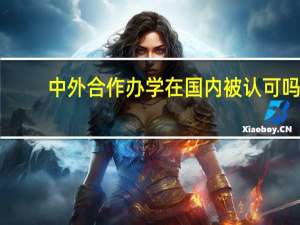 中外合作办学在国内被认可吗