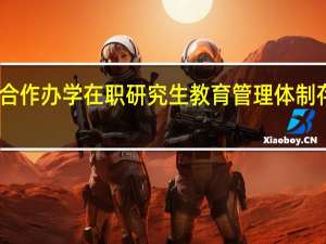 中外合作办学在职研究生教育管理体制存在的问题
