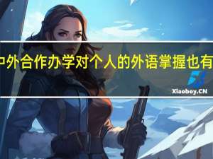 中外合作办学对个人的外语掌握也有要求吗