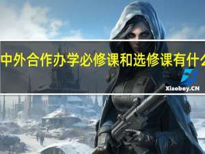 中外合作办学必修课和选修课有什么区别