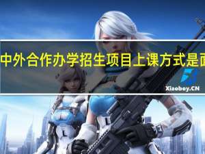 中外合作办学招生项目上课方式是面授吗