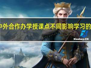 中外合作办学授课点不同影响学习的内容吗