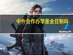 中外合作办学是全日制吗