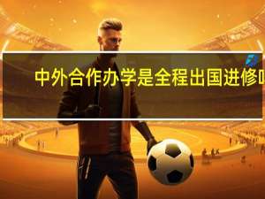 中外合作办学是全程出国进修吗