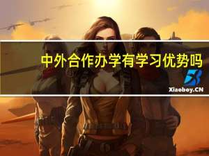 中外合作办学有学习优势吗