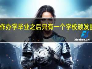 中外合作办学毕业之后只有一个学校颁发的学位证书吗