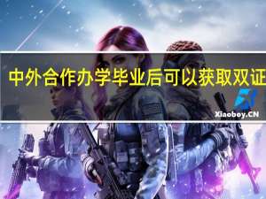 中外合作办学毕业后可以获取双证书吗