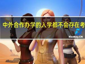 中外合作办学的入学都不会存在考试吗