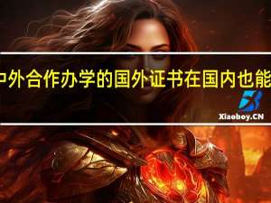 中外合作办学的国外证书在国内也能生效吗