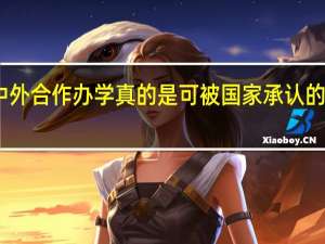 中外合作办学真的是可被国家承认的教育吗