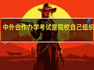 中外合作办学考试是院校自己组织的吗