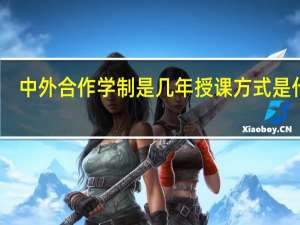 中外合作学制是几年授课方式是什么