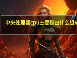 中央处理器cpu主要是由什么组成的（中央处理器(CPU)主要是由什么组成的）