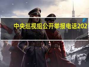 中央巡视组公开举报电话2021（中央巡视组举报网站）