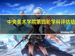 中央美术学院第四轮学科评估结果