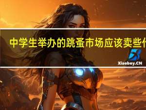 中学生举办的跳蚤市场应该卖些什么