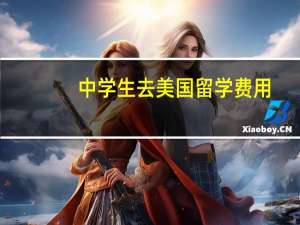 中学生去美国留学费用